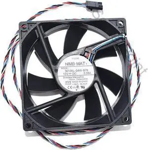 Gadget WISDUM For NMB-MAT 3610KL-04W-B76 FA1 DC 12V 0.56A 92x92x25mm 4 Wires Server Square Cooler Fan Gadget WISDUM For NMB-MAT 3610KL-04W-B76 FA1 DC 12V 0.56A 92x92x25mm 4 Wires Server Square Cooler Fan