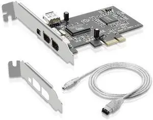 WISDUM PCIe Firewire 400 Card,IEEE 1394a PCI Express 4 Ports PCIe Card (3 X 6 Pin and 1 X 4 Pin),Firewire 400 Adapter for Windows 7/8/10/11/Mac Os/Xp/2000/2003/ Vista/Dos,Linux(PCIE-IEEE 1394A) WISDUM PCIe Firewire 400 Card,IEEE 1394a PCI Express 4 Ports PCIe Card (3 X 6 Pin and 1 X 4 Pin),Firewire 400 Adapter for Windows 7/8/10/11/Mac Os/Xp/2000/2003/ Vista/Dos,Linux(PCIE-IEEE 1394A)