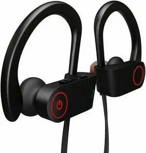 WISDUM Wireless headphones, Bluetooth Headphones 13 Hours Playtime Bluetooth 5.0 Sport Earphones IPX7 Waterproof Wireless Earbuds Built-in Microphone Ear Hooks WISDUM Wireless headphones, Bluetooth Headphones 13 Hours Playtime Bluetooth 5.0 Sport Earphones IPX7 Waterproof Wireless Earbuds Built-in Microphone Ear Hooks