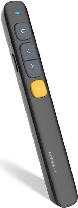 WISDUM NORWII N29 Wireless Presenter with 300 FT Long Range, 2.4GHz Presentation Clicker for Presentation Remote Powerpoint Clicker Slide Advancer Supports Hyperlink/Volume/Mac/Key-Customized WISDUM NORWII N29 Wireless Presenter with 300 FT Long Range, 2.4GHz Presentation Clicker for Presentation Remote Powerpoint Clicker Slide Advancer Supports Hyperlink/Volume/Mac/Key-Customized