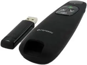 WISDUM Wireless Presentation Remote Clicker with Laser Pointer WISDUM Wireless Presentation Remote Clicker with Laser Pointer