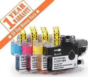 WISDUM 4PK LC3013 LC-3011 Ink Cartridge Compatible For Brother MFC-J497DW MFC-J690DW MFC-J895DW MFC-J491DW WISDUM 4PK LC3013 LC-3011 Ink Cartridge Compatible For Brother MFC-J497DW MFC-J690DW MFC-J895DW MFC-J491DW