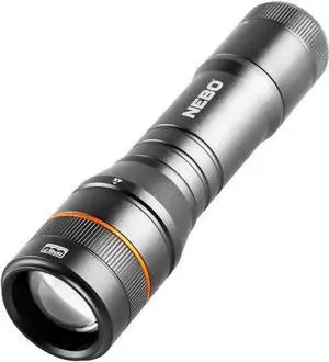 WISDUM NEBO Newton Powerful LED Handheld Flashlight | AA Battery Powered Compact Waterproof Flashlight | Storm Gray | Available in 500, 1000, 1500 Lumens WISDUM NEBO Newton Powerful LED Handheld Flashlight | AA Battery Powered Compact Waterproof Flashlight | Storm Gray | Available in 500, 1000, 1500 Lumens