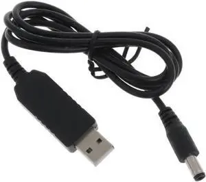 WISDUM USB Power Boost Line Step Up Module Cable USB 5V to 9v 5.5x2.1mm Connector WISDUM USB Power Boost Line Step Up Module Cable USB 5V to 9v 5.5x2.1mm Connector