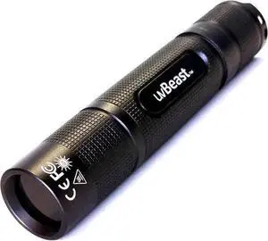 WISDUM New V3 365nm MINI - Black Light UV Flashlight High Definition Pure Ultraviolet - Professional Grade High Power Upgraded 5 Core UV LED USA Stock WISDUM New V3 365nm MINI - Black Light UV Flashlight High Definition Pure Ultraviolet - Professional Grade High Power Upgraded 5 Core UV LED USA Stock