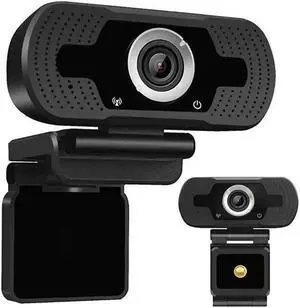 WISDUM 1080P HD Webcam Desktop Laptop Computer PC Camera Built in Microphone Clip-On Video Conferencing Video Calling Web Cam US WISDUM 1080P HD Webcam Desktop Laptop Computer PC Camera Built in Microphone Clip-On Video Conferencing Video Calling Web Cam US