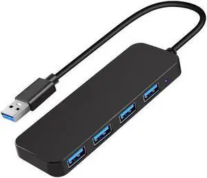WISDUM USB 3.0 Hub, 4-Port USB Hub USB Splitter USB Expander for Laptop, , Flash Drive, HDD, Console, Printer, Camera,Keyborad, Mouse WISDUM USB 3.0 Hub, 4-Port USB Hub USB Splitter USB Expander for Laptop, , Flash Drive, HDD, Console, Printer, Camera,Keyborad, Mouse