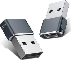 WISDUM Basesailor USB to USB C Adapter 2Pack,USBC Female to A Male OTG Charger Type C Converter for Watch Ultra iWatch 7 8 9, 15 14 13 Plus Pro Max,AirPods 3, Air,Car, Galaxy S24 23,16 WISDUM Basesailor USB to USB C Adapter 2Pack,USBC Female to A Male OTG Charger Type C Converter for Watch Ultra iWatch 7 8 9, 15 14 13 Plus Pro Max,AirPods 3, Air,Car, Galaxy S24 23,16