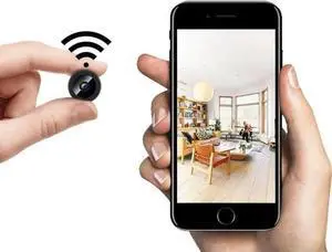 WISDUM Spy Camera 1080P WiFi Hidden Camera Wireless Indoor Secret Camera Mini Nanny Spy Cam Home Security Surveillance Camera Micro Small Monitor Video Camera with Motion Detection App Control WISDUM Spy Camera 1080P WiFi Hidden Camera Wireless Indoor Secret Camera Mini Nanny Spy Cam Home Security Surveillance Camera Micro Small Monitor Video Camera with Motion Detection App Control