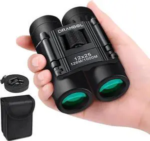 WISDUM 12X25 Mini Pocket Binoculars for Adults Kids, Small Compact Binoculars for Bird Watching, Opera Concert WISDUM 12X25 Mini Pocket Binoculars for Adults Kids, Small Compact Binoculars for Bird Watching, Opera Concert