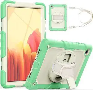 WISDUM For Galaxy Tab A7 Case 2020 SM-T500 / T505 / T507 with Screen Protector for Kids Shockproof Cover for 10.4 Inch Tab A7 with S Pen Holder Stand and Strap Shoulder Strap WISDUM For Galaxy Tab A7 Case 2020 SM-T500 / T505 / T507 with Screen Protector for Kids Shockproof Cover for 10.4 Inch Tab A7 with S Pen Holder Stand and Strap Shoulder Strap