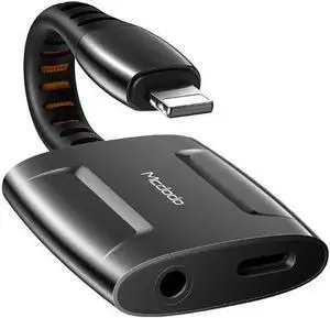 WISDUM mcdodo 2 in 1 Aux Headphone Adapter & Charger Dongle,Lightning to 3.5mm Audio Cable+Audio Charger Splitter Compatible with Phone 14,13,12,11,,iPod WISDUM mcdodo 2 in 1 Aux Headphone Adapter & Charger Dongle,Lightning to 3.5mm Audio Cable+Audio Charger Splitter Compatible with Phone 14,13,12,11,,iPod
