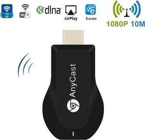 WISDUM Anycast M2 Plus Wireless TV Dongle Wifi Display HDMI Streaming Media Player Airplay Miracast DLNA 1080P HDMI TV Stick TV Dongle Receiver Mirror Share Screen for IOS Android Miracast Airply WISDUM Anycast M2 Plus Wireless TV Dongle Wifi Display HDMI Streaming Media Player Airplay Miracast DLNA 1080P HDMI TV Stick TV Dongle Receiver Mirror Share Screen for IOS Android Miracast Airply