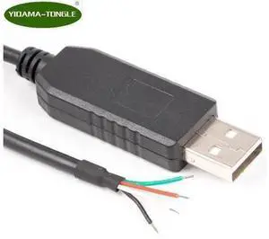 WISDUM USB to TTL UART cable 3.3V TTL To Wire end 1.8 meter Serial Adapter Converter CP2102 Silab chip Wire No Connector end Cable WISDUM USB to TTL UART cable 3.3V TTL To Wire end 1.8 meter Serial Adapter Converter CP2102 Silab chip Wire No Connector end Cable
