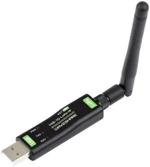 USB to LoRa Data Transfer Module with Antenna Based On SX1262 Driver-Free, Multi-System Compatible, Suitable for Data Acquisition in Industry and Agriculture (TCXO Crystal Oscillator) USB to LoRa Data Transfer Module with Antenna Based On SX1262 Driver-Free, Multi-System Compatible, Suitable for Data Acquisition in Industry and Agriculture (TCXO Crystal Oscillator)