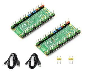(2PCS) Pico 2 W with Color-Coded Pre-Soldered Header Compatible with Raspberry Pi Pico 2 W Microcontroller, 2.4GHz 802.11n Wireless LAN WIFI4 and Bluetooth 5.2, RP2350 Dual-Core& Dual-Architecture (2PCS) Pico 2 W with Color-Coded Pre-Soldered Header Compatible with Raspberry Pi Pico 2 W Microcontroller, 2.4GHz 802.11n Wireless LAN WIFI4 and Bluetooth 5.2, RP2350 Dual-Core& Dual-Architecture