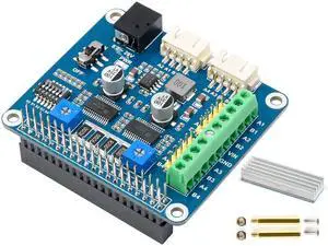 Stepper Motor HAT Dual Onboard 2-CH HR8825 Motor Driver Chip,Drive Two Stepper Motors Up to 1/32 Microstepping,Apply to 3D Printer, Sculpturing Machine, Mechanical Arm,for Raspberry Pi/ Jetson Nano Stepper Motor HAT Dual Onboard 2-CH HR8825 Motor Driver Chip,Drive Two Stepper Motors Up to 1/32 Microstepping,Apply to 3D Printer, Sculpturing Machine, Mechanical Arm,for Raspberry Pi/ Jetson Nano
