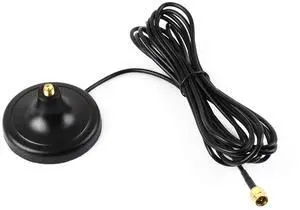 SMA Magnetic Mount Antenna Base, SMA Connector, 3m Coaxial Cable, Compatible with Multiple GNSS Positioning Modules SMA Magnetic Mount Antenna Base, SMA Connector, 3m Coaxial Cable, Compatible with Multiple GNSS Positioning Modules