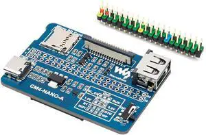 Nano Base Board (A) for Raspberry Pi Compute Module 4 Lite/eMMC,with Raspberry Pi 40PIN GPIO Interface, USB 2.0, MIPI CSI-2 Port Nano Base Board (A) for Raspberry Pi Compute Module 4 Lite/eMMC,with Raspberry Pi 40PIN GPIO Interface, USB 2.0, MIPI CSI-2 Port