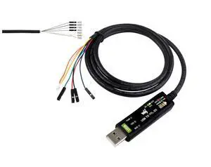 USB TO TTL Converter Serial Cable FT232RNL Chip, with Separated 4pin Header + SH1.0 3PIN Connector for Raspberry Pi 5 Serial Port Debugging Compatible with Linux Android WinCE Win7/8/8.1/10/11 USB TO TTL Converter Serial Cable FT232RNL Chip, with Separated 4pin Header + SH1.0 3PIN Connector for Raspberry Pi 5 Serial Port Debugging Compatible with Linux Android WinCE Win7/8/8.1/10/11