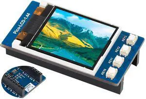 waveshare 1.44inch LCD Display Module for Raspberry Pi Pico, 128×128 Resolution TFT Display Panel 65K RGB Display Color Clear and Colorful Display Effect SPI Interface 3.15V ~ 5V waveshare 1.44inch LCD Display Module for Raspberry Pi Pico, 128×128 Resolution TFT Display Panel 65K RGB Display Color Clear and Colorful Display Effect SPI Interface 3.15V ~ 5V