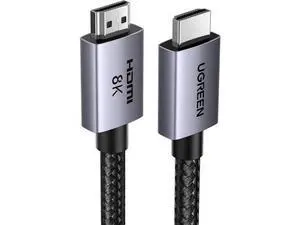 UGREEN 8K HDMI 2.1 Cable 48Gbps 33FT, Ultra High Speed HDMI Cord Aluminum, 4K@240Hz 120Hz 10K 8K@60Hz, HDCP 2.2&2.3, eARC HDR 10 Dolby Compatible with PS5/Blu-ray/Roku TV/Switch 2/Mac mini UGREEN 8K HDMI 2.1 Cable 48Gbps 33FT, Ultra High Speed HDMI Cord Aluminum, 4K@240Hz 120Hz 10K 8K@60Hz, HDCP 2.2&2.3, eARC HDR 10 Dolby Compatible with PS5/Blu-ray/Roku TV/Switch 2/Mac mini