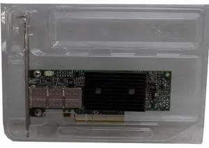 Mellanox ConnectX-3 VPI - Network adapter - PCI Express 3.0 x8 - 10 GigE, InfiniBand, 40 Gigabit LAN MCX353A-QCBT Mellanox ConnectX-3 VPI - Network adapter - PCI Express 3.0 x8 - 10 GigE, InfiniBand, 40 Gigabit LAN MCX353A-QCBT