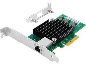 10Gb Network Card with Aquantia AQtion AQC107 Chip, 10GB/5GB/2.5GB/1000M PCIe Ethernet Adapter Single RJ45 Port Support Linux,Ubuntu,Windows, MAC OS 10Gb Network Card with Aquantia AQtion AQC107 Chip, 10GB/5GB/2.5GB/1000M PCIe Ethernet Adapter Single RJ45 Port Support Linux,Ubuntu,Windows, MAC OS