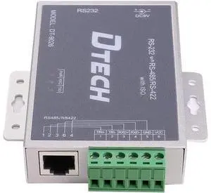 DTECH Active Isolated RS232 to RS485 RS422 Converter with RJ45 Serial Port Terminal Board Power Adapter DB9 Cable Optical Isolation Protection 2.5kV DTECH Active Isolated RS232 to RS485 RS422 Converter with RJ45 Serial Port Terminal Board Power Adapter DB9 Cable Optical Isolation Protection 2.5kV