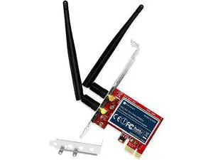 FebSmart Wireless N 2.4GHz 300Mbps PCIe Wireless Network Adapter for Windows 10 8.1 8 7 XP Server(32/64bit) and Linux PCs ,PCIe WiFi Card,PCIe WiFi Adapter(FS-N300) FebSmart Wireless N 2.4GHz 300Mbps PCIe Wireless Network Adapter for Windows 10 8.1 8 7 XP Server(32/64bit) and Linux PCs ,PCIe WiFi Card,PCIe WiFi Adapter(FS-N300)