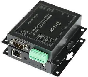 DTECH Serial to Ethernet Converter Adapter RS232 RS422 RS485 to TCP IP Device Server Supports DHCP DNS Modbus RTU/TCP 10/100M Power Over Ethernet POE Be the first to review this product... DTECH Serial to Ethernet Converter Adapter RS232 RS422 RS485 to TCP IP Device Server Supports DHCP DNS Modbus RTU/TCP 10/100M Power Over Ethernet POE Be the first to review this product...