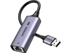 UGREEN USB to Ethernet Adapter 2.5Gb, Ethernet Adapter, Aluminum, USB 3.0 to RJ45 Computer Network Internet LAN Dongle for Laptop, Compatible for MacBook Air/Pro, XPS, Windows, macOS UGREEN USB to Ethernet Adapter 2.5Gb, Ethernet Adapter, Aluminum, USB 3.0 to RJ45 Computer Network Internet LAN Dongle for Laptop, Compatible for MacBook Air/Pro, XPS, Windows, macOS