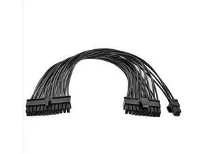 30cm ATX 24Pin to 20+4Pin PSU Extension Cable, 20Pin Male to 24Pin Motherboard Power Conversion Cord 30cm ATX 24Pin to 20+4Pin PSU Extension Cable, 20Pin Male to 24Pin Motherboard Power Conversion Cord