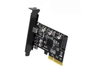 PCIe 4X USB 3.2 Gen2x2 Expansion Card, 20Gbps Single Type-C Port PCI Express Adapter for Desktop Motherboard PCIe 4X USB 3.2 Gen2x2 Expansion Card, 20Gbps Single Type-C Port PCI Express Adapter for Desktop Motherboard