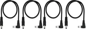 Right Angle DC to DC Male Power Cable,22AWG DC 5.5MM x 2.1MM Male to 90 Degree DC Male Plug Patch Wire Adapter Extension Cord for Strip Lihgt,CCTV,Car,Monitors,etc(2 Pcs) (Pack of 2) Right Angle DC to DC Male Power Cable,22AWG DC 5.5MM x 2.1MM Male to 90 Degree DC Male Plug Patch Wire Adapter Extension Cord for Strip Lihgt,CCTV,Car,Monitors,etc(2 Pcs) (Pack of 2)