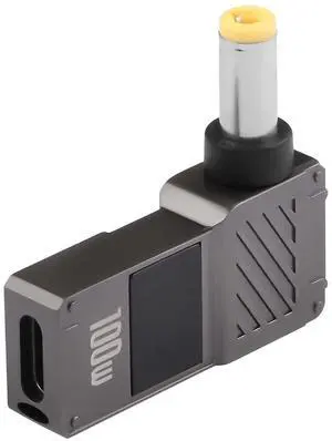 2PCS USB C to 5.5mm Laptop Charging Adapter Female Type C to Male DC 5.5 x 2.5mm Barrel Jack Plug Converter Universal 100W PD Adapter (5525) 2PCS USB C to 5.5mm Laptop Charging Adapter Female Type C to Male DC 5.5 x 2.5mm Barrel Jack Plug Converter Universal 100W PD Adapter (5525)