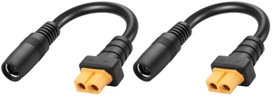 2 PCS XT60 to 8mm Adapter Cable DC8020 to XT60 Power Cable 14AWG DC8mmx2.0mm Female to XT60 Male Power Cord for Solar Panel, Portable Charging Station,etc (XT60 Famale to 8020 Famale) 2 PCS XT60 to 8mm Adapter Cable DC8020 to XT60 Power Cable 14AWG DC8mmx2.0mm Female to XT60 Male Power Cord for Solar Panel, Portable Charging Station,etc (XT60 Famale to 8020 Famale)