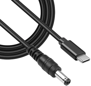 USB C to DC5521 Power Extension Charge Cable 65W PD USB Type C Input to DC 5.5x2.1mm Output Power Charging Cable, for Router,CCTV,Laptop etc DC Power 9 Volts Device4.9FT USB C to DC5521 Power Extension Charge Cable 65W PD USB Type C Input to DC 5.5x2.1mm Output Power Charging Cable, for Router,CCTV,Laptop etc DC Power 9 Volts Device4.9FT