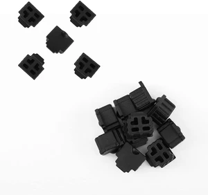 50pcs RJ11 Silicone Anti Dust Cover CapRJ11 Female dust Cover Protector,Protect Telephone.switches,fax Machines, Optical Fiber Boxes and Other Equipment Port(Black) 50pcs RJ11 Silicone Anti Dust Cover CapRJ11 Female dust Cover Protector,Protect Telephone.switches,fax Machines, Optical Fiber Boxes and Other Equipment Port(Black)