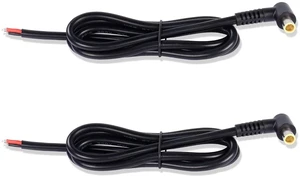 DC7909 Power Pigtails Cable 12V 90 Degree DC DC7.9 x 5.5mm Male Plug to Bare Wire Open End Power Wire Supply Repair Cable,for Solar Cell,Mobile Power Supplies,etc(3FT) DC7909 Power Pigtails Cable 12V 90 Degree DC DC7.9 x 5.5mm Male Plug to Bare Wire Open End Power Wire Supply Repair Cable,for Solar Cell,Mobile Power Supplies,etc(3FT)