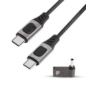 USB C to USB C Cable 100W 5A USB 2.0 Type C Fast PD Charging,Nylon Braided C-Type Data Wire,for Phone, Laptop, iPad, USB C Charger,PlayStation Etc 1.5M (4530) USB C to USB C Cable 100W 5A USB 2.0 Type C Fast PD Charging,Nylon Braided C-Type Data Wire,for Phone, Laptop, iPad, USB C Charger,PlayStation Etc 1.5M (4530)