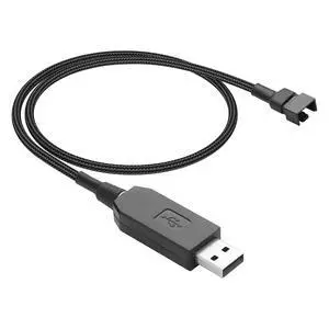 USB to 3/4 Pin Step-Up Fan Power Cable DC5V to DC12V USB-A Male to 3/4 Pin Male Chassis Fan Cable for CPU Fans,Chassis Fans etc(21.26 Inch) (1 to 1) USB to 3/4 Pin Step-Up Fan Power Cable DC5V to DC12V USB-A Male to 3/4 Pin Male Chassis Fan Cable for CPU Fans,Chassis Fans etc(21.26 Inch) (1 to 1)