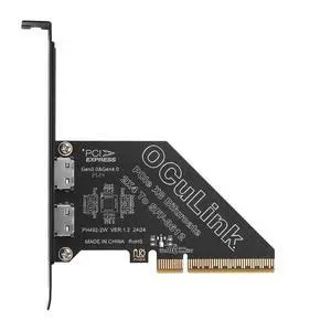 PCIe X4 4.0 Oculink SFF8611&8612 Expansion Card External USB SSD External Graphics Card PCIe X4 4.0 Oculink SFF8611&8612 Expansion Card External USB SSD External Graphics Card