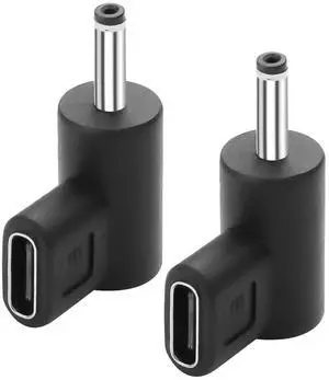2PCS Type-C Female to DC5V Charging Adapter DC2.0 Short Version Female Type C to DC 2.0 Male Suitable for DC Interface Devices Such as Flashlights, etc; (DC3.0X1.1mm) 2PCS Type-C Female to DC5V Charging Adapter DC2.0 Short Version Female Type C to DC 2.0 Male Suitable for DC Interface Devices Such as Flashlights, etc; (DC3.0X1.1mm)