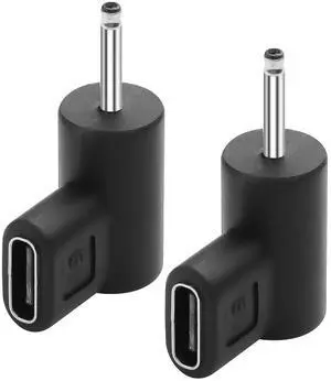 2PCS Type-C Female to DC5V Charging Adapter DC2.0 Short Version Female Type C to DC 2.0 Male Suitable for DC Interface Devices Such as Flashlights, etc; (DC2.0X0.6mm) 2PCS Type-C Female to DC5V Charging Adapter DC2.0 Short Version Female Type C to DC 2.0 Male Suitable for DC Interface Devices Such as Flashlights, etc; (DC2.0X0.6mm)