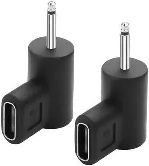 2PCS Type-C Female to DC5V Charging Adapter DC2.0 Short Version Female Type C to DC 2.0 Male Suitable for DC Interface Devices Such as Flashlights, etc; (2.0 Short Version) 2PCS Type-C Female to DC5V Charging Adapter DC2.0 Short Version Female Type C to DC 2.0 Male Suitable for DC Interface Devices Such as Flashlights, etc; (2.0 Short Version)