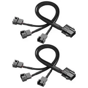 2 Pcs Chassis Power Supply 6 Pin to 3/4 Pin Fan Cable 12V Chassis Power Supply 6 Pin Female to 5 x 2 Pin Male 1 to 5 Fan Cable for Chassis Cooling Fans(10.82 Inch) (1 to 3) 2 Pcs Chassis Power Supply 6 Pin to 3/4 Pin Fan Cable 12V Chassis Power Supply 6 Pin Female to 5 x 2 Pin Male 1 to 5 Fan Cable for Chassis Cooling Fans(10.82 Inch) (1 to 3)