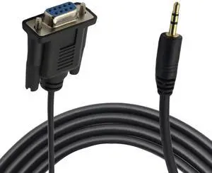 DB9 Female to 2.5mm,Stereo 2.5 mm Jack to DB9-F 9Pin RS232 Serial Port Converter Cable DB9 Female to 2.5mm,Stereo 2.5 mm Jack to DB9-F 9Pin RS232 Serial Port Converter Cable