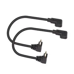 USB C Extension Cable USB Type C Extender Cord, Up Angle 90 Degree Male to Right Angle 90 Degree Female USB C Cable for Laptop.Tablet.Mobile Phone0.3m USB C Extension Cable USB Type C Extender Cord, Up Angle 90 Degree Male to Right Angle 90 Degree Female USB C Cable for Laptop.Tablet.Mobile Phone0.3m