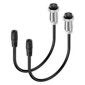 GX20 Aviation Plug to DC7909 Power Cable 16AWG GX-20 Two Pin Aviation Female Plug to DC7.9MM x 0.9MM Female Plug Power Cable for Portable Charging Stations,Mechanical Equipment,etc GX20 Aviation Plug to DC7909 Power Cable 16AWG GX-20 Two Pin Aviation Female Plug to DC7.9MM x 0.9MM Female Plug Power Cable for Portable Charging Stations,Mechanical Equipment,etc